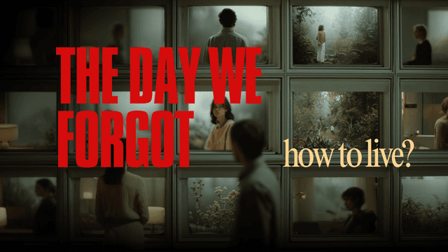 THE DAY WE FORGOT HOW TO LIVE